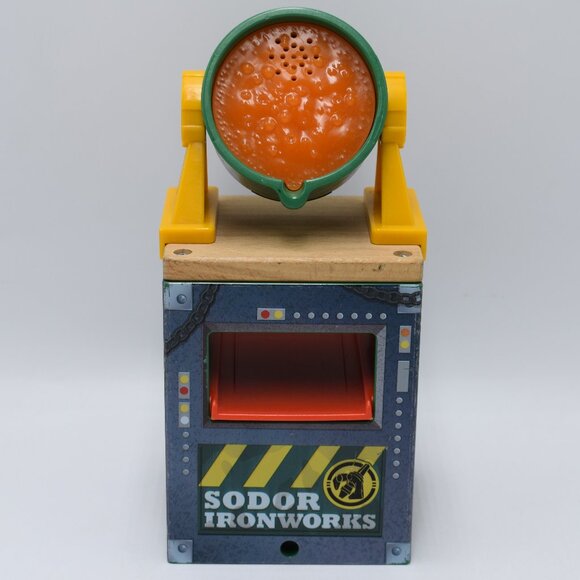 Sodor Ironworks Smelting Tower 2014 Lights Sounds Thomas & Friends Trains - Picture 1 of 9